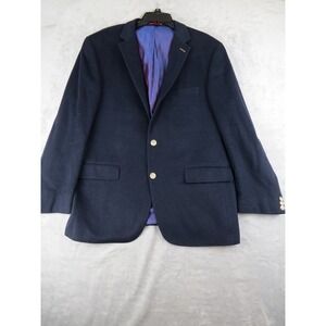 Bartorelli Napoli Wool Cashmere Navy Blazer EU 56R Italian Old Money (US 46R)